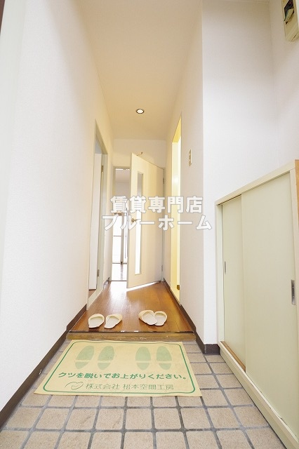 玄関　奥行きのある玄関！