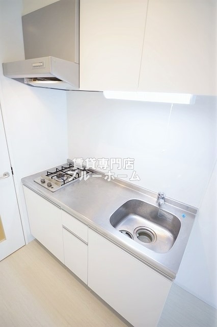 キッチン　2口コンロのシステムキッチン！