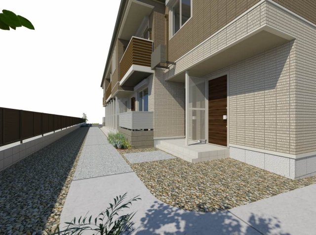 エントランス　完成予想図