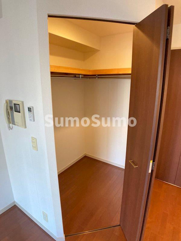 収納　たっぷりとした収納スペースです