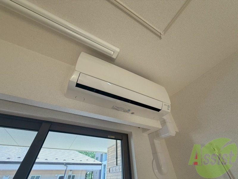 その他設備　エアコンも設置されております。毎日の暮らしが快適になりますね