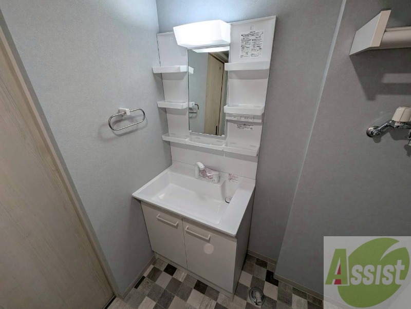 洗面設備　シャンプードレッサーで身支度もラクラクです！