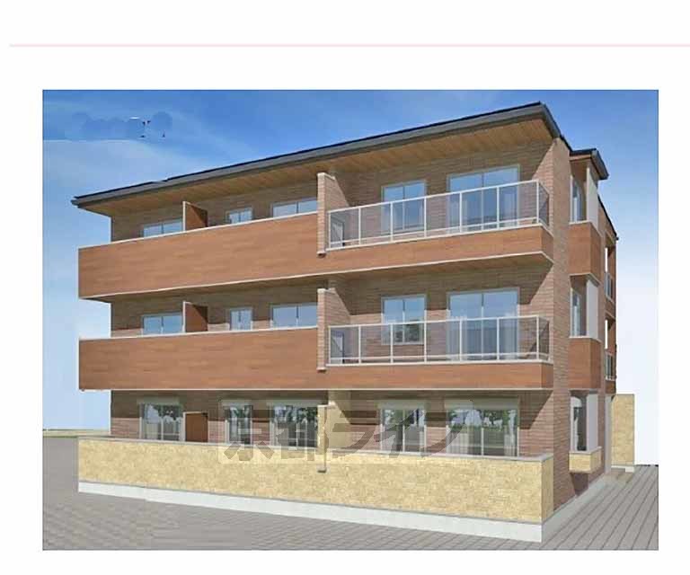 建物外観　予想図、・完成予想図