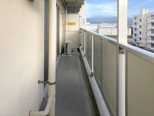 バルコニー　ビレッジハウスの同一物件・同一タイプの間取りの写真です