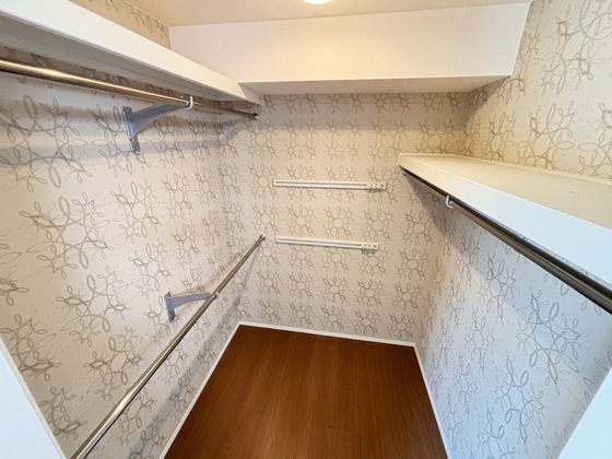 収納　ウォークインクローゼット