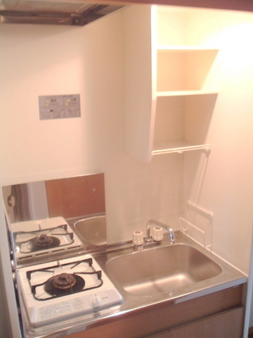 キッチン　ガス１口システムキッチン