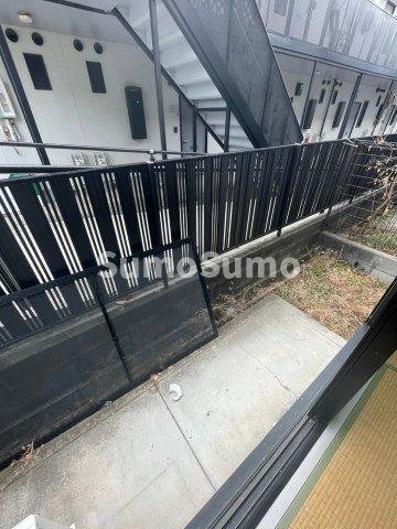 バルコニー　広々としたバルコニーです