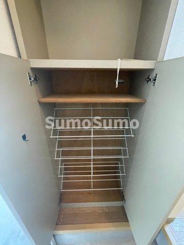 収納　たっぷりとした収納スペースです