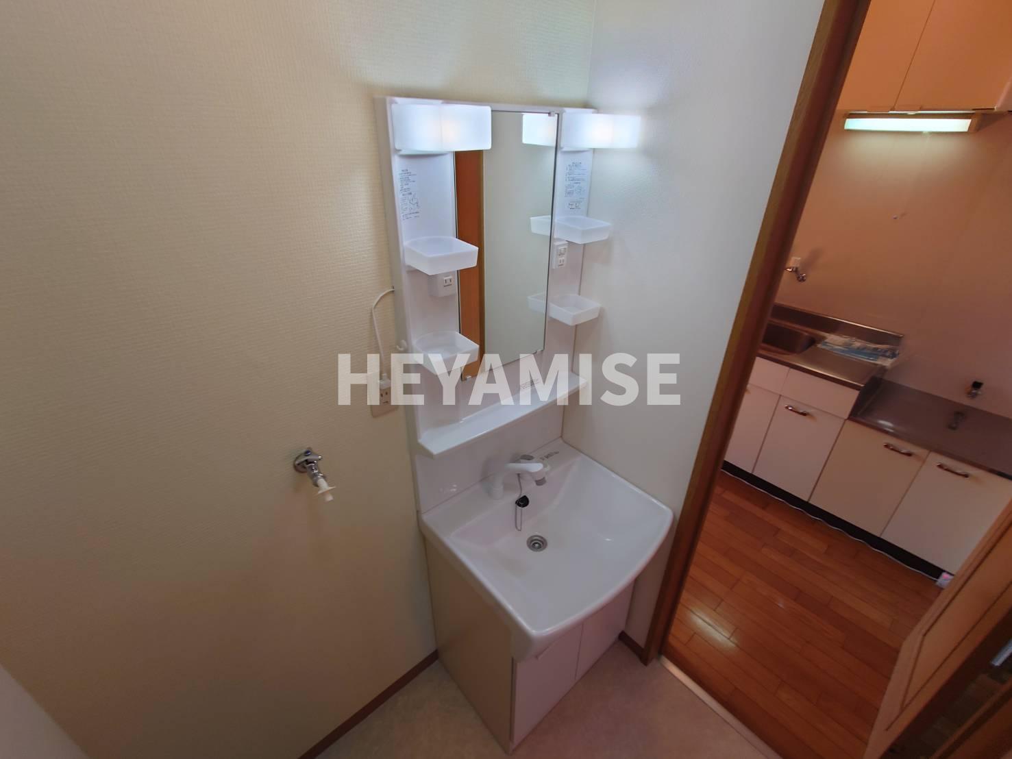 洗面設備　※室内画像は別号室のもの