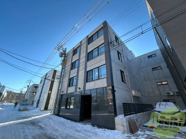 建物外観　札幌市豊平区「ＵＲＢＡＮＦＬＡＴＳ中の島」