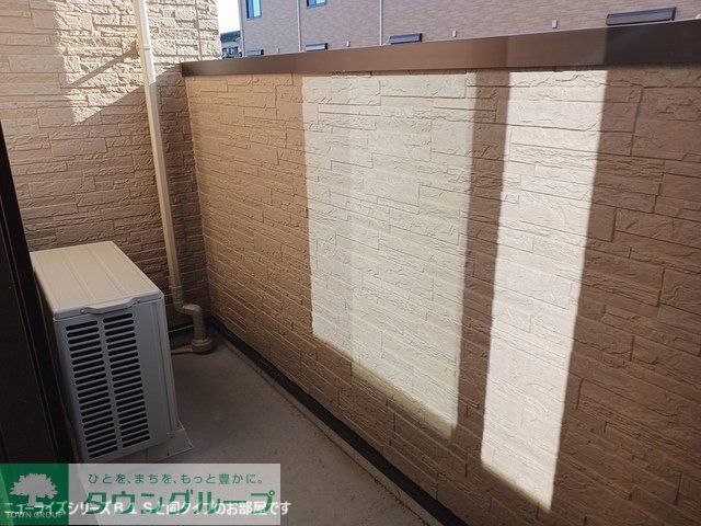 バルコニー　庭