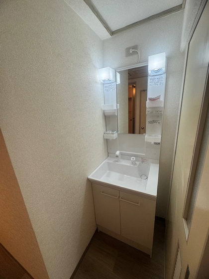 洗面設備　※別号室の写真です。