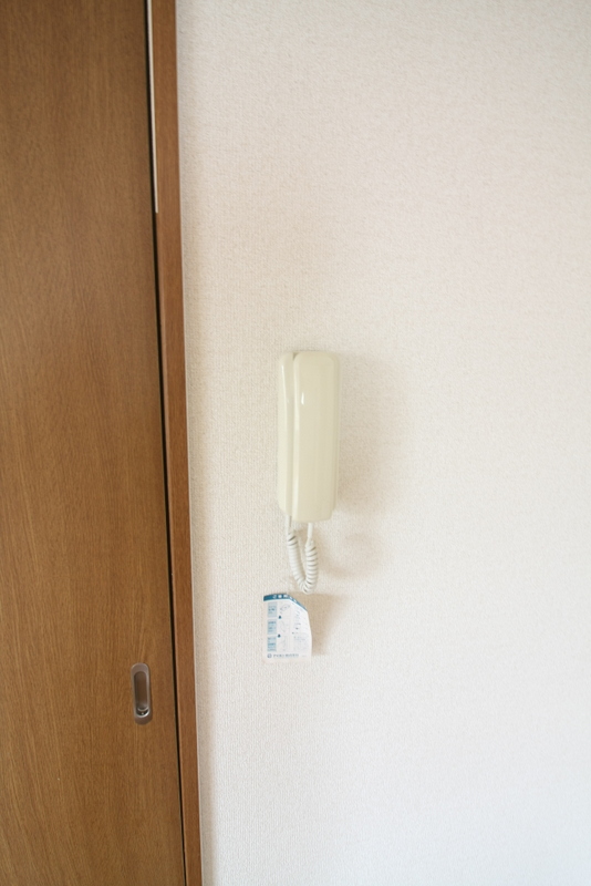 セキュリティ　インターフォンが付いています！