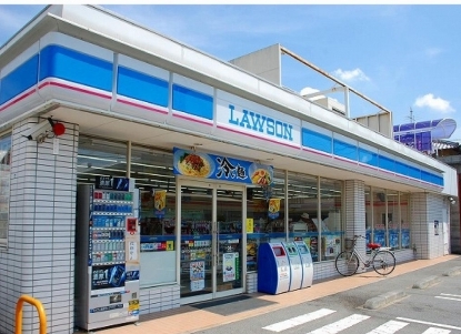 コンビニ　ローソン　池田新町店（コンビニ）まで1m