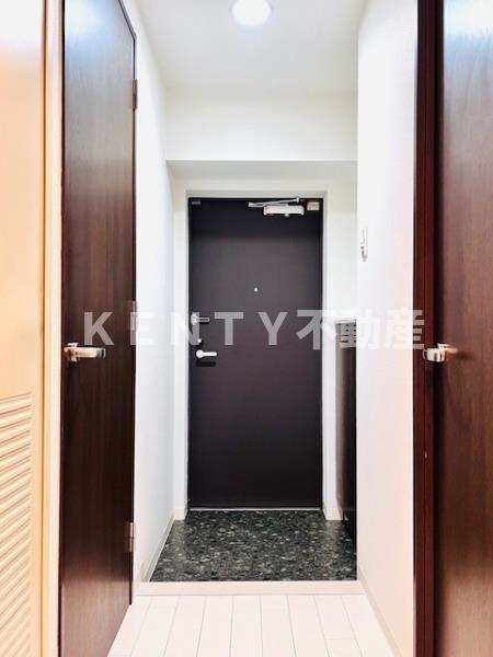 玄関　明るい玄関です