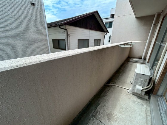 バルコニー　※別部屋の写真です