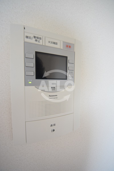 セキュリティ　プレサンス心斎橋ブライト　ＴＶモニター