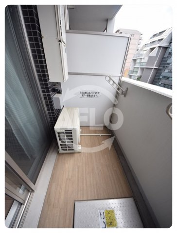 バルコニー　プレサンス心斎橋ブライト　バルコニー