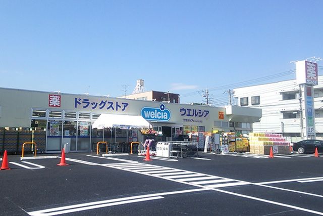 ドラックストア　ウエルシア川越新宿店（ドラッグストア）まで1100m