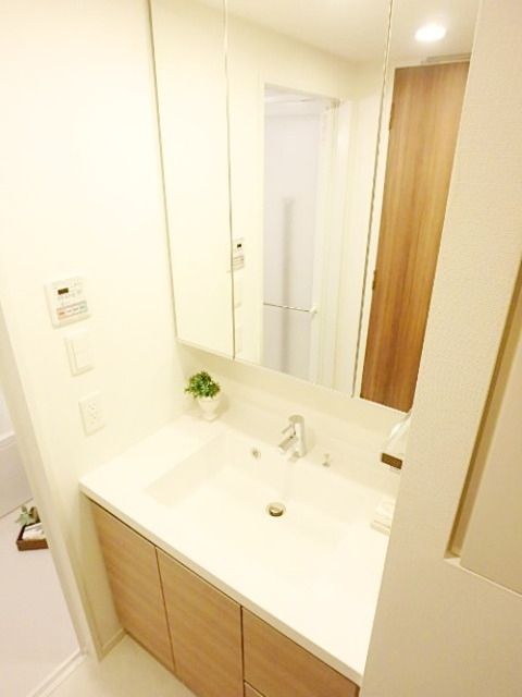 洗面設備　モデルルーム参照！独立洗面台