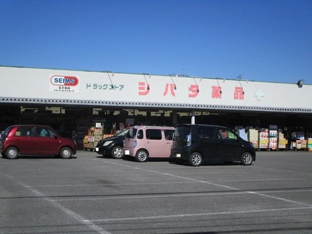 ドラックストア　シバタ薬品（ドラッグストア）まで214m