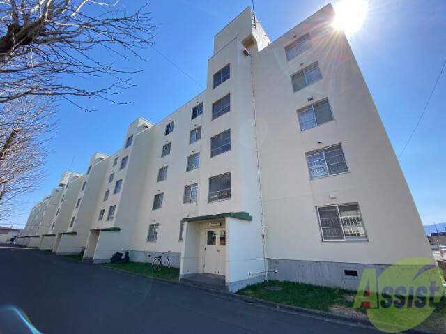 建物外観　札幌市北区新川六条「ビレッジハウス新川２号棟」