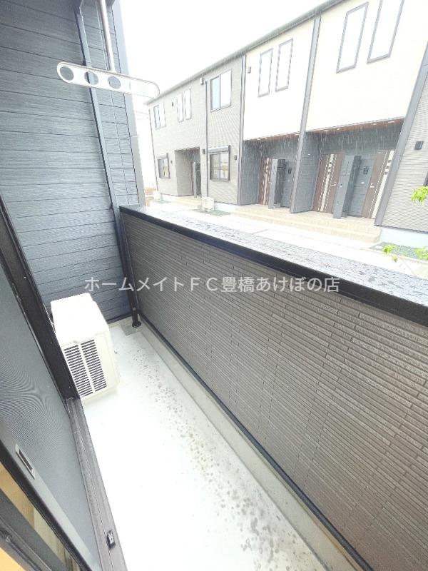 バルコニー　同型完成モデル