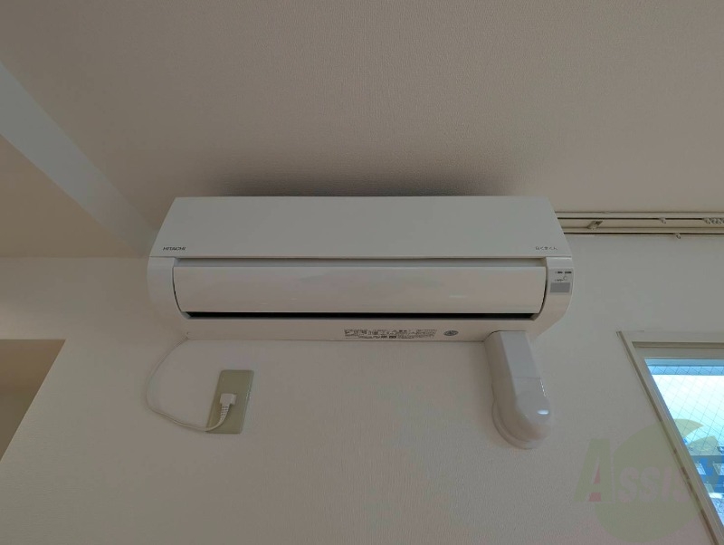 その他設備　エアコンが設置してありますので、寒暖対策もばっちり。