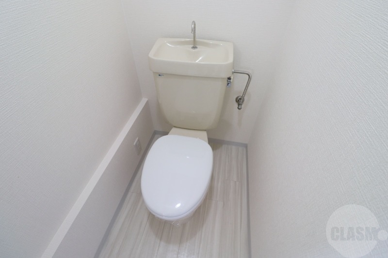 トイレ　室内洗濯機置き場