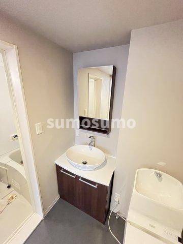 洗面設備　洗面所です