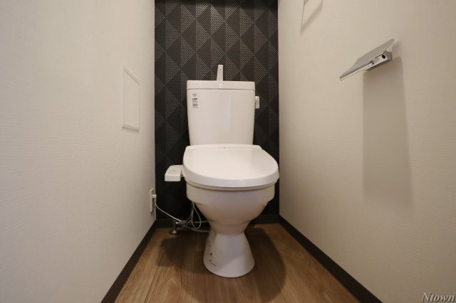 トイレ　ゆったりとした空間のトイレです