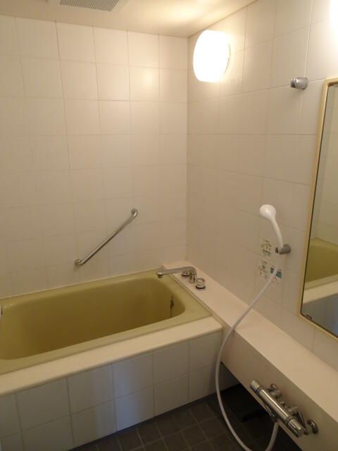 バス・シャワールーム　コンパクトで使いやすいお風呂です