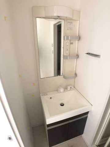 洗面設備　アイル文京白山の洗面所