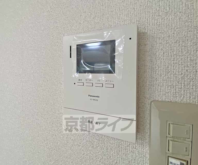 セキュリティ　モニターで来客確認できるので安心です。