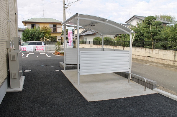 その他設備　自転車置き場が確保されています。