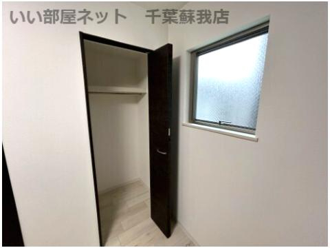 収納　収納のためのスペースです