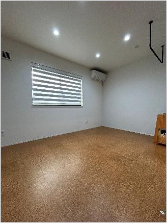 居室・リビング　2階洋室※クリーニング前の写真です