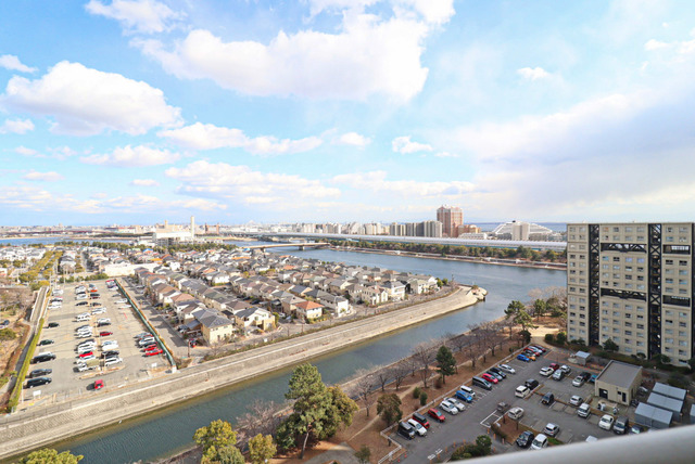 眺望　バルコニーからの眺望