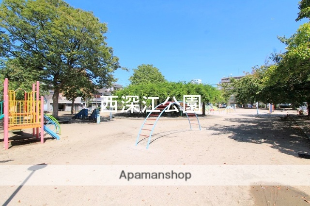 公園　西深江公園（公園）まで140m