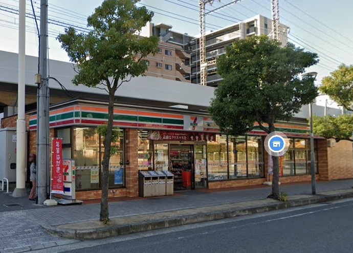 コンビニ　セブンイレブン 東大阪中小阪5丁目店（コンビニ）まで321m