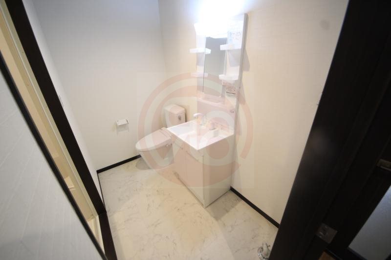 洗面設備　洗面所です