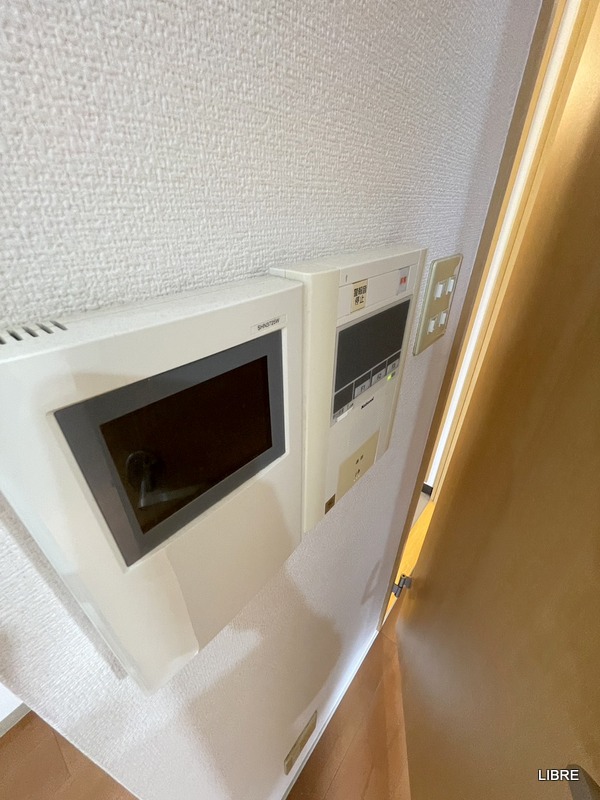 セキュリティ　モニター付きインターホンで安心！