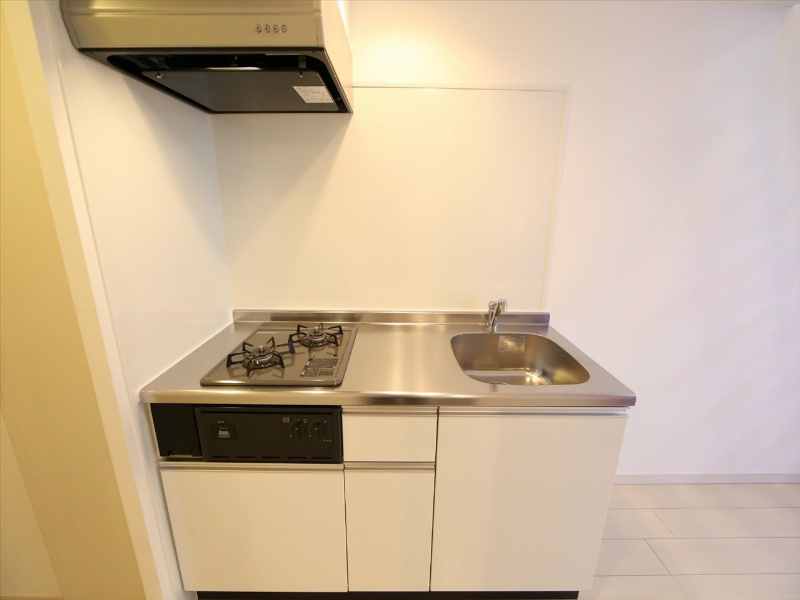 キッチン　システムキッチン（ガス2口コンロ付）