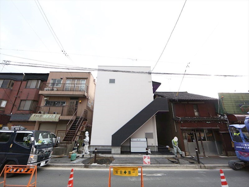 建物外観　外観　デザイナーズ　光インターネット無料