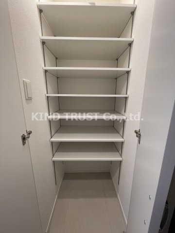 収納　専用の収納スペースです