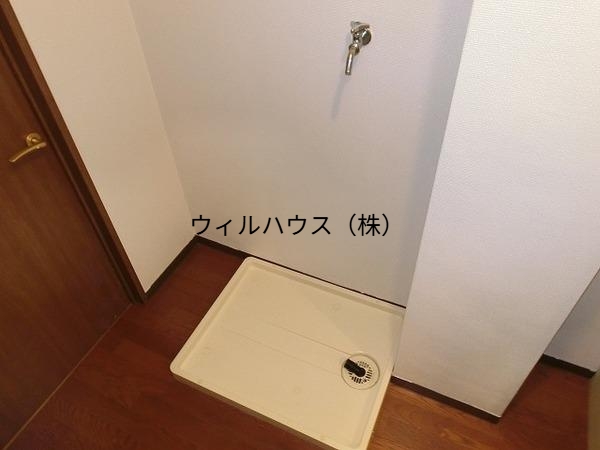 洗面設備　室内洗濯パン！