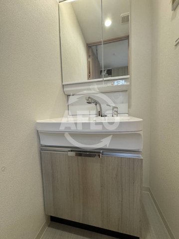 洗面設備　プレサンスドームシティ　独立洗面台