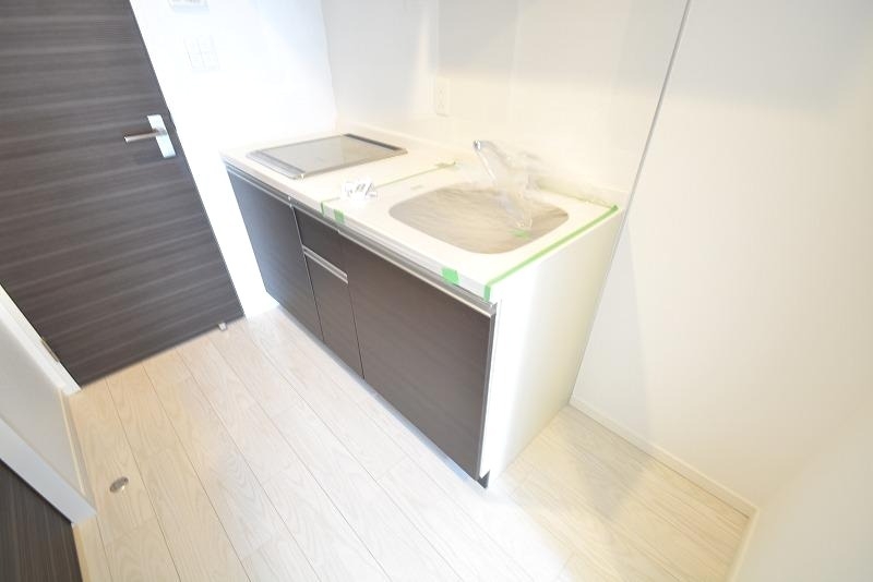 キッチン　キッチン広々、使いやすいです。