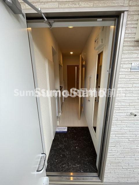 玄関　きれいな玄関です