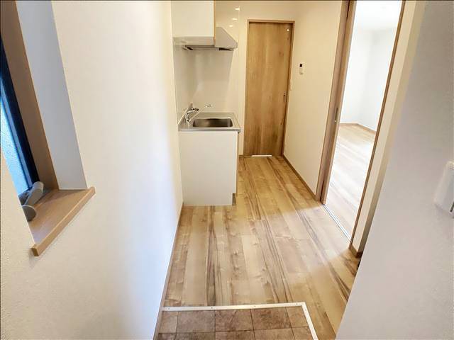 玄関　玄関はバリアフリー仕様です。